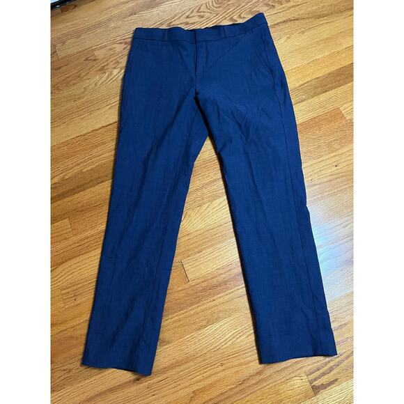Banana Republic Ryan classic wool dress pants size 8 Flat Front Pockets‎ Stretch - Picture 1 of 6